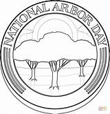 Arbor Coloring Pages National Printable Sheets Tree Kids Printables Plant Drawing Earth sketch template