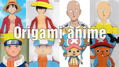 Best Origami Anime Characters Collection Part 1 Henry