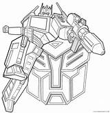 Optimus Prime Transformer Transformers Kids Colouring Coloring4free Colorare Autobots Tinkerbell Uitprinten Downloaden sketch template
