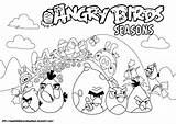 Angry Coloring Pages Birds Go Getcolorings Bird sketch template
