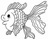 Coloring Fish Pages Goldfish Printable Clown Print Gold Fisherman Catfish Bowl Animal Sheets Drawing Template Color Getcolorings Kids Chowder Cool2bkids sketch template