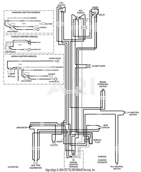 wiring diagram  scag tiger cub wiring diagram  schematics