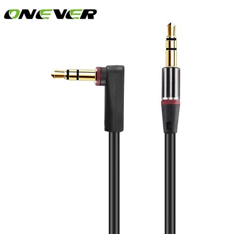 onever pcs mm car audio aux cable car audio cord extended audio auxiliary cable ft male