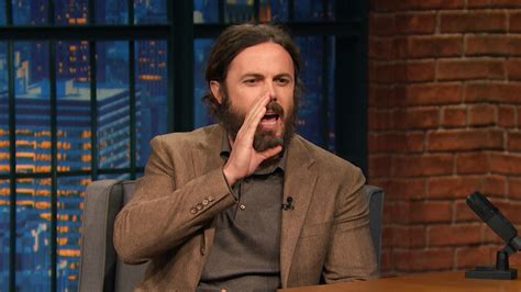 Watch Late Night With Seth Meyers Interview Casey Affleck Doesn T Like