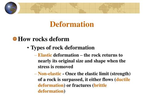 Ppt Structural Geology Crustal Deformation Powerpoint Presentation