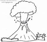 Volcano Gunung Mewarnai Volcan Merapi Lava Tk Eruption Paud Sd Marimewarnai Volcanoes éruption Miracle Timeless Sketsa Coloori Gaya Pemandangan Lave sketch template