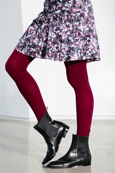 the perfect skirts and shoes to wear with tights and hosiery this fall and winter glamour