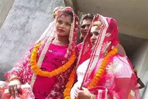 lesbian couple marries in temple in varanasi against all odds