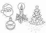 Christmas Coloring Xmas Tree Claus Santa Coloringpage Eu sketch template