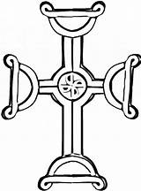 Cross Coloring Celtic Printable Pages Drawing Wooden Crosses Clipart Cliparts Cool Draw Gravestone Adults Clip Library Use Super Views Advertisement sketch template