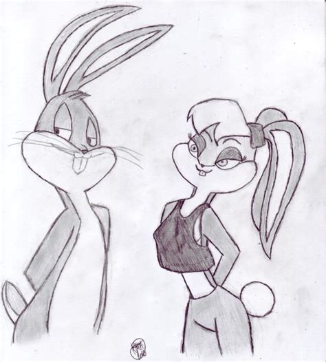 Bugs And Lola Bunny By Theebby On Deviantart