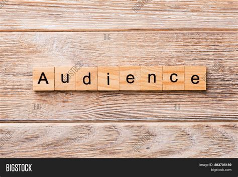 Audience Word Written Image And Photo Free Trial Bigstock