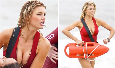 Baywatch Beauty Kelly Rohrbach Sizzles In First Pics From The Set