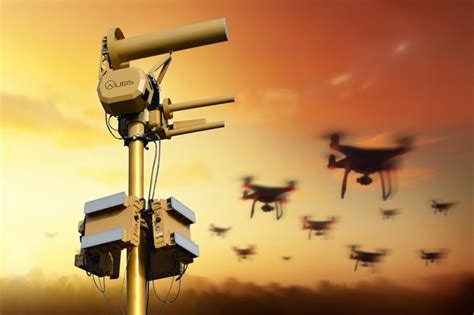 auds counter drone system enhanced  vehicle deployment   defeat swarm attacks uas vision