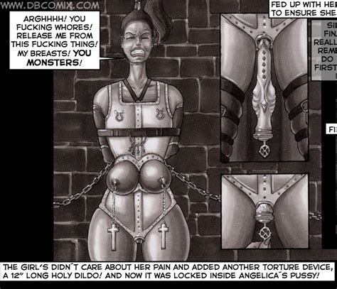 rule 34 bondage breasts chains comics corset dildo