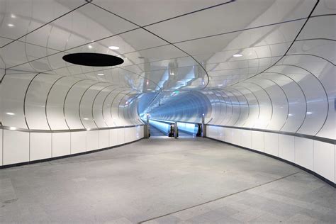 pedestrian tunnel rotterdam zja