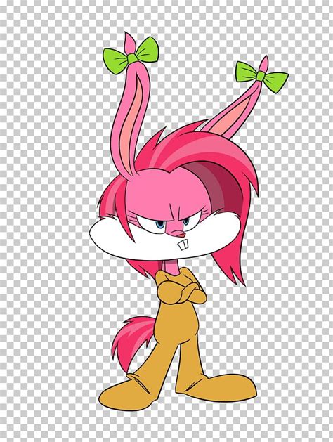Babs Bunny Cartoon Character