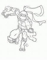 Coloring Ninja Michelangelo Turtles Turtle Pages Drawings Popular Sketch Coloringhome sketch template