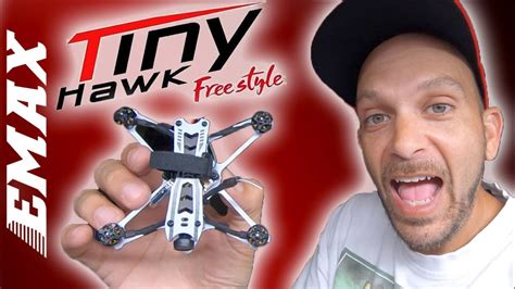 emax tiny hawk freestyle micro drone unboxing  flight footage youtube