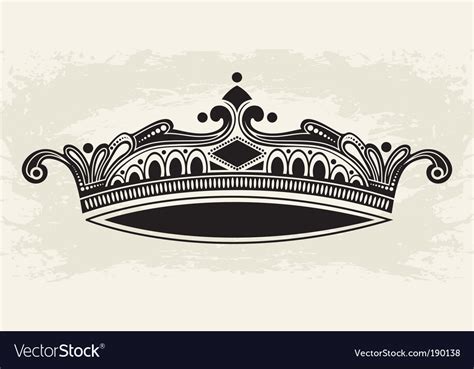 royal crown royalty free vector image vectorstock