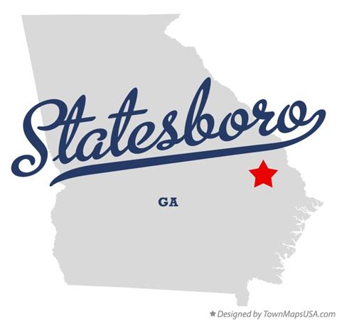 statesboro georgia map time zones map