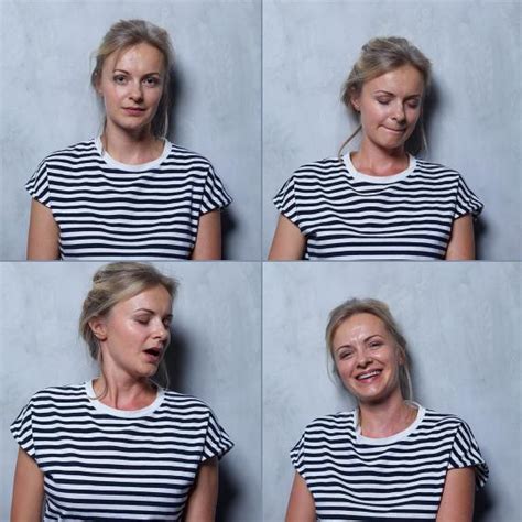 women s faces captured before during and after orgasm in photography