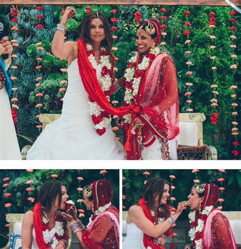 first indian lesbian wedding in america lesbian wedding