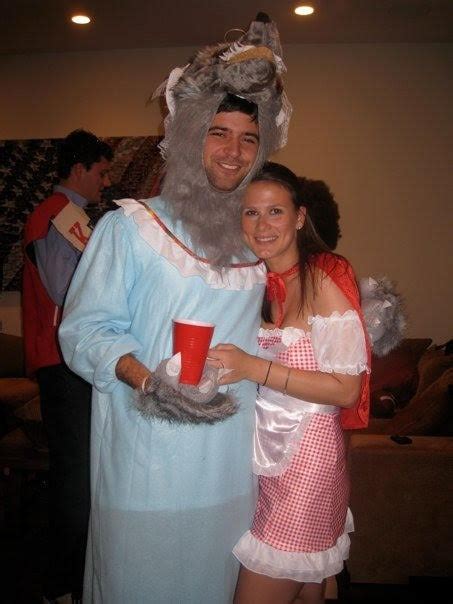 wolf and little red riding hood homemade halloween couples costumes popsugar love and sex photo 22