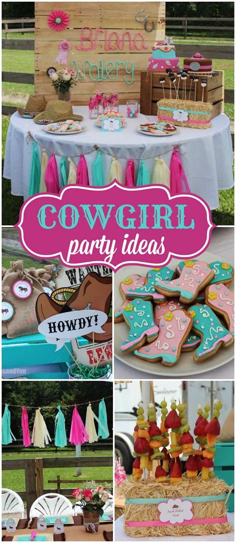 cowgirl party birthday  sweet cowgirl party catch  party