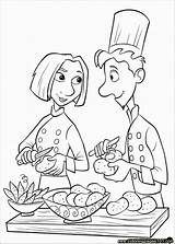 Ratatouille Coloring Pages Popular sketch template