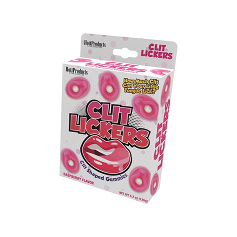 Clit Licker Vagina Shaped Gummies Fire Fly Exotic Wear