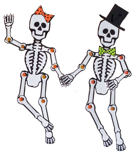 skeleton printable printable halloween decorations halloween