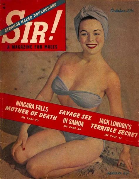 Sir Magazine Retrospective Bettie Page Naked Doukhobors