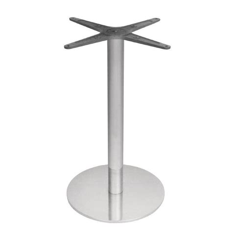chrselect pied de table rond inox hmm