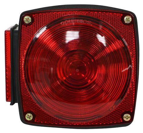 optronics combination trailer tail light submersilbe  function square driver side