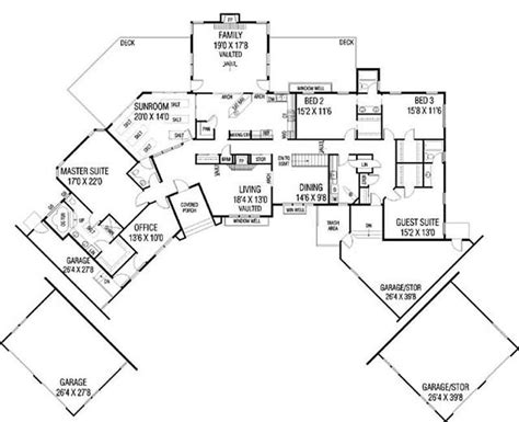 ranch house plan  bedrms  baths  sq ft   ranch house plans luxury house