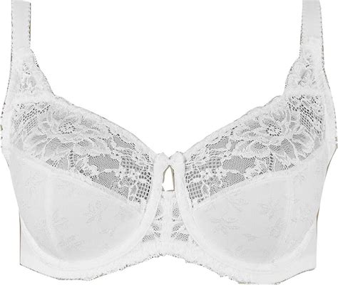 Marks And Spencer Mands Underwired Lacey Full Cup Bra Sizes 32 44 White