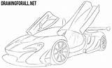 Mclaren Coloring Drawing P1 Gtr Pages Draw Lamborghini Drawingforall Cars Trending Days Last Aventador sketch template