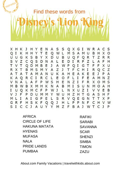 14 Free Printable Disney Word Searches Mazes And Games