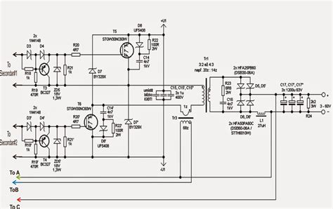 draw  wiring amplifier circuit diagram  ov