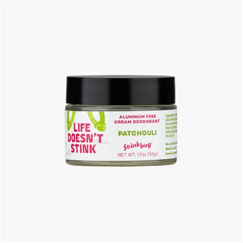 Patchouli Organic Cream Deodorant Stinkbug Naturals