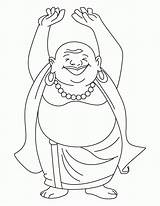 Buddha Coloring Pages Drawing Printable Outline Fat Buddhist Kids Getdrawings Head Getcolorings Chinese Categories Pleasures Fill Welcome Year Color sketch template