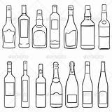 Graphicriver Wine sketch template