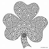 Shamrock Pages Coloring Color Printable Cool2bkids Kids sketch template