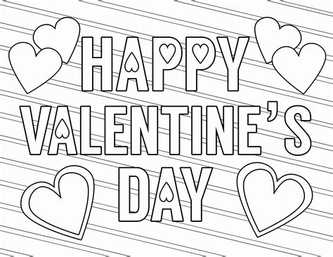 color  number valentine coloring pages luxury printable valentine