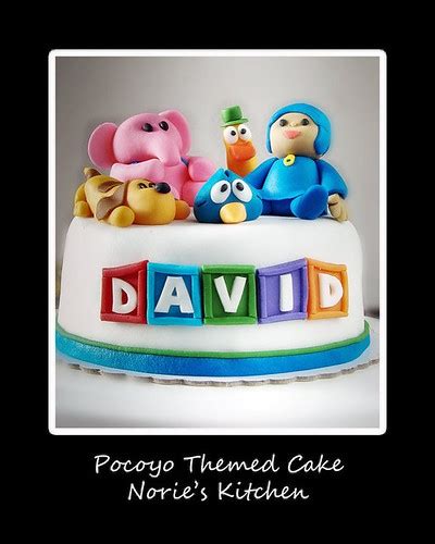 Pocoyo Cake Pocoyo Themed Cake For Our Son David View Det Flickr