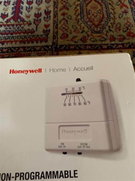 honeywell cta heat cool  programmable basic thermostat ebay