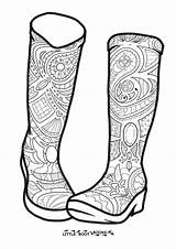 Boots Rain Drawing Coloring Pages Colouring Getdrawings Adult Paintingvalley sketch template