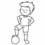 Dibujos Para Colorear Dibujo Futbol Deportivos Niños Boca Deportes Jugando Juniors Niño sketch template