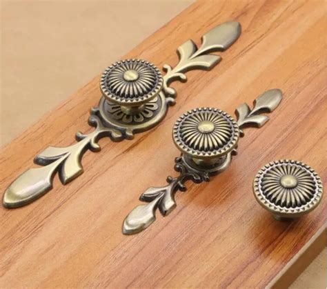 High Quality Vintage Alloy Cabinet Knobs And Handles Kitchen Cupboard
